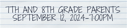 Back to School Night 2024
